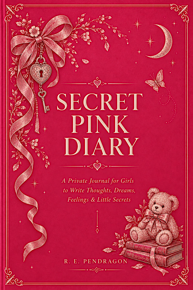 secret pink diary cover